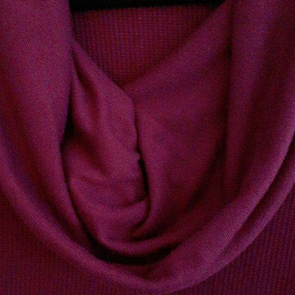 a.n.a. long sleeved cowl neck sweater size large - Picture 3 of 5